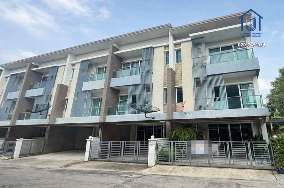 ขายทาวน์โฮม 3 ชั้น ทาวน์พลัส เกษตร-นวมินทร์ ซอยคลองลำเจียก 14 ใกล้ทางด่วนเอกมัย–รามอินทรา  – รูปที่ 2