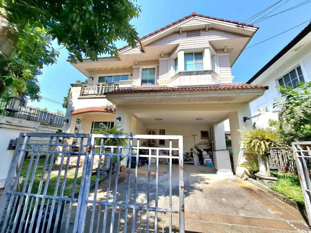 Single house for sale, Mandana Watcharapol-Ramintra 2, 150 sq m, 63.80 sq wah, near Watcharapol intersection.