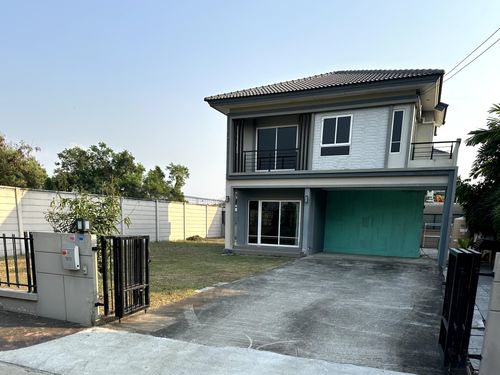 Single house for sale, The Plant Chalong Krung 2, size 121.20 sq m, ready to move in.