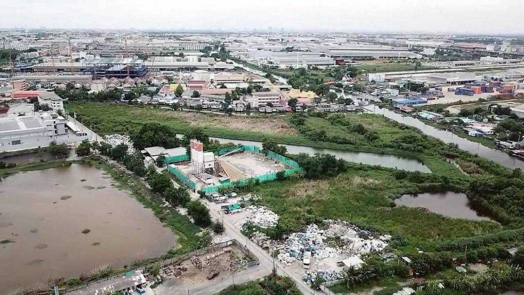 Land for sale, zoned purple, on Theparak Road, KM 21, 29 rai 3 ngan 94 sq.wa. Suitable for factory construction. – รูปที่ 2