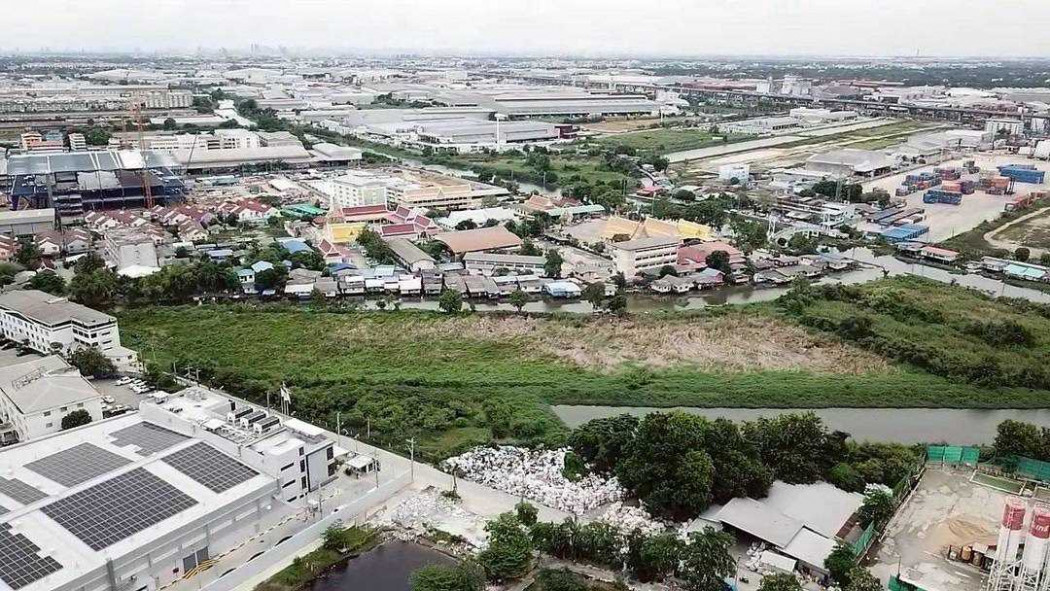 Land for sale, zoned purple, on Theparak Road, KM 21, 29 rai 3 ngan 94 sq.wa. Suitable for factory construction. – รูปที่ 3