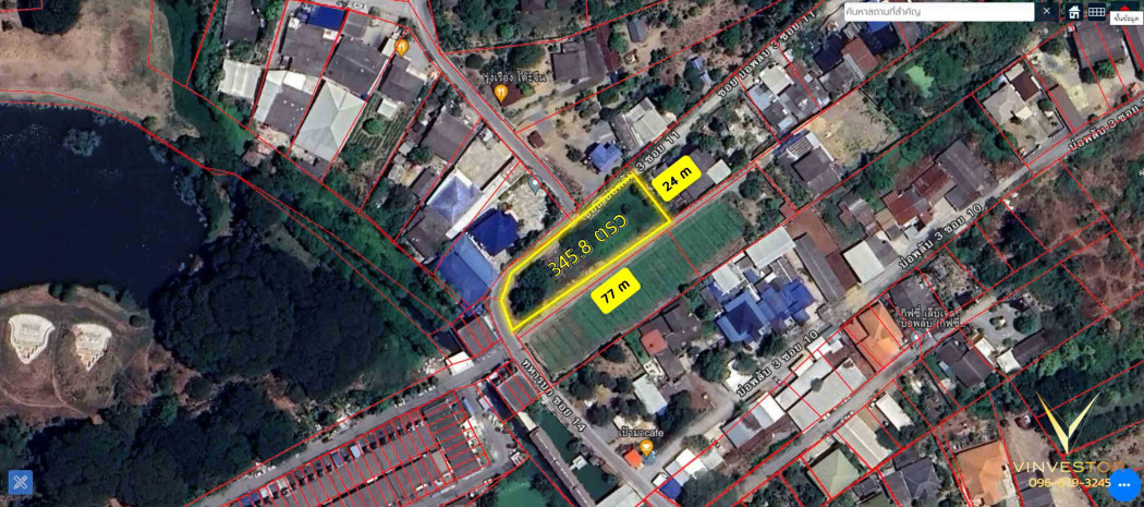Land for sale, corner plot, Mueang Nakhon Pathom District, 3 rai 45 square wah, Thahan Bok Soi 14. Land for sale, corner plot, Mueang Nakhon Pathom District, 3 rai 45 square wah, Thahan Bok Soi 14.