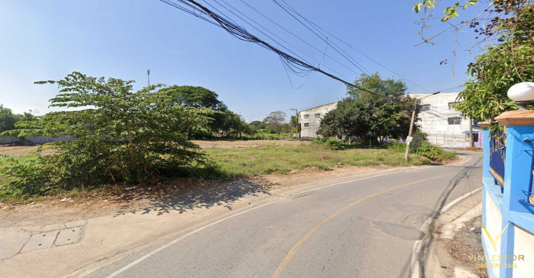 Land for sale, corner plot, Mueang Nakhon Pathom District, 3 rai 45 square wah, Thahan Bok Soi 14. – รูปที่ 2