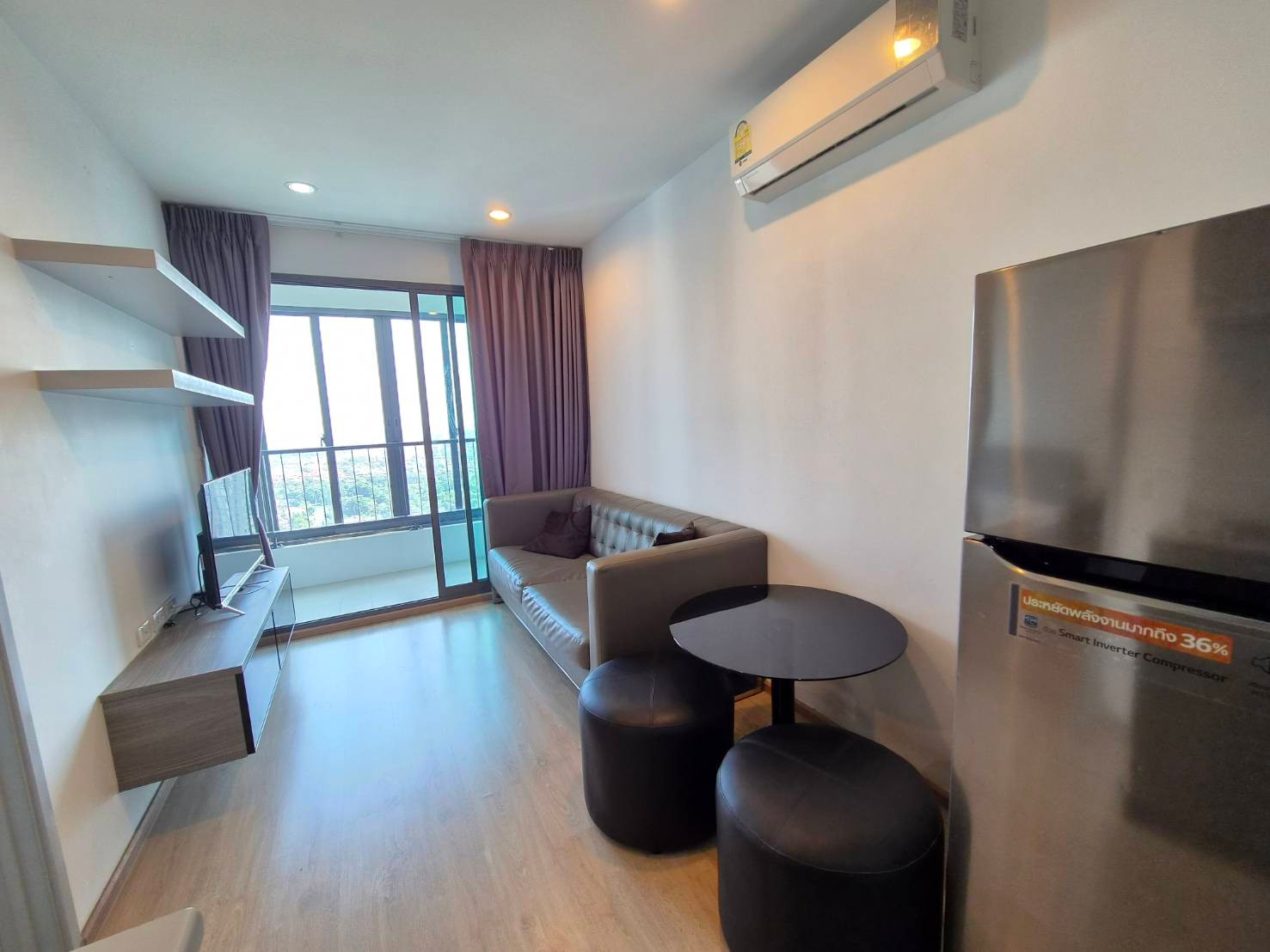  ให้เช่า  ห้องมุม  ไอดีโอ สาทร ท่าพระ ( Ideo sathorn thapra ) ติด BTS โพธิ์นิมิตร  300 เมตร พร้อมเฟอร์ + เครื่องซักผ้า +31 ตรม.  เพียง 11,500  บาท   – รูปที่ 3