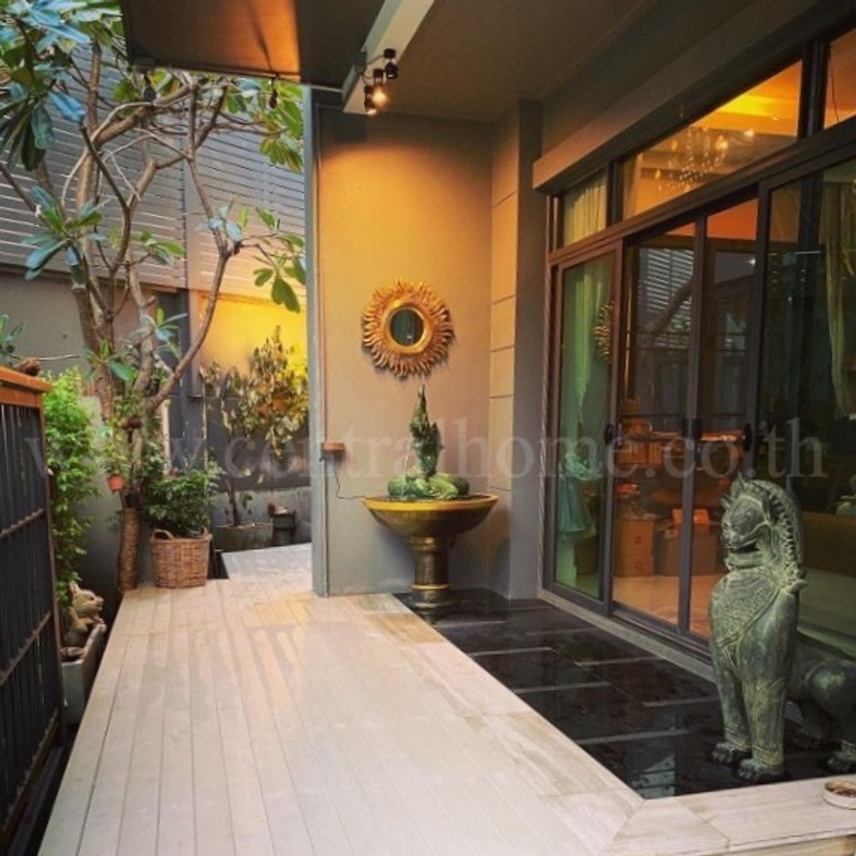 บ้านเดี่ยว 3 ชั้น นาราสิริ ไฮด์อเวย์ นวมินทร์ หลังริม – รูปที่ 2