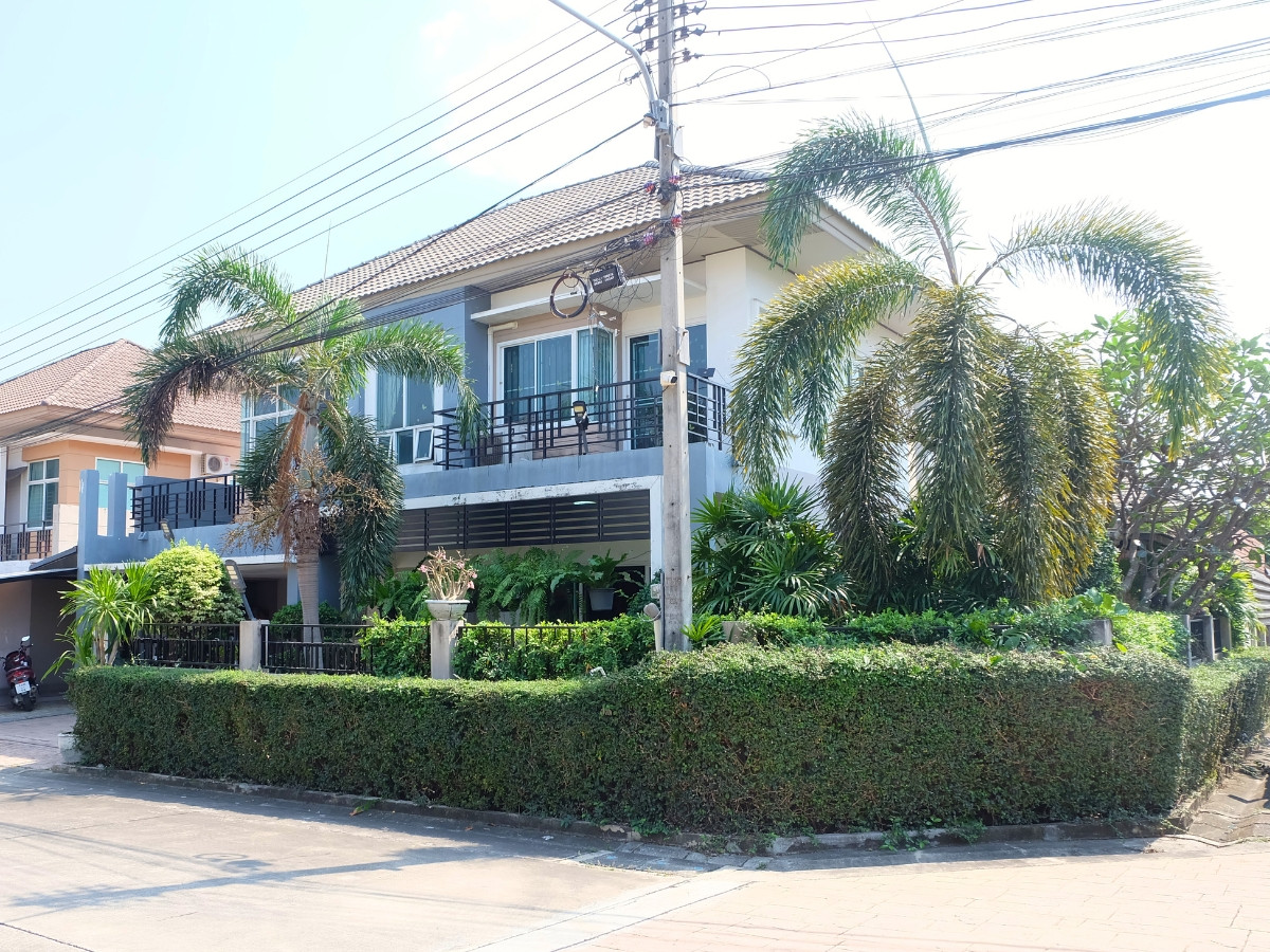 92143 - Single house for sale, Laem Chabang (corner house)#near Kasetsart University. #Near Laem Chabang Port #Sriracha detached house #Baan Laem Chabang 92143 - Single house for sale, Laem Chabang (corner house)#near Kasetsart University. #Near Laem Chabang Port #Sriracha detached house #Baan Laem Chabang