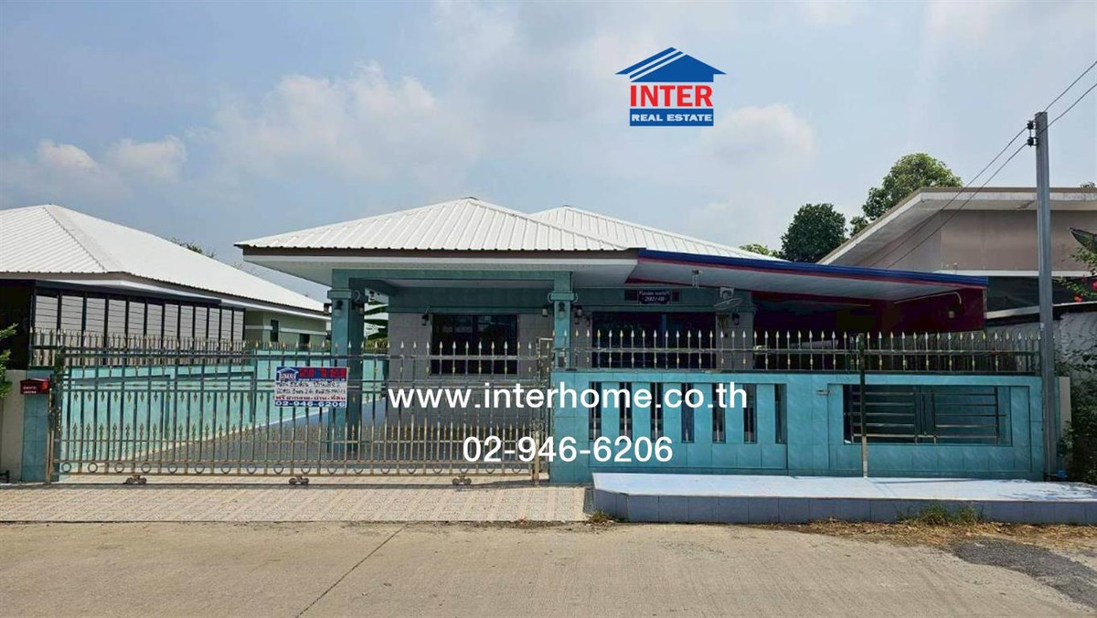 บ้านเดี่ยว 1 ชั้น 60 ตร.ว. บ้านเดี่ยว ใกล้ตลาดรถไฟ ถนนรังสิต- นครนายก ธัญบุรี ปทุมธานี บ้านเดี่ยว 1 ชั้น 60 ตร.ว. บ้านเดี่ยว ใกล้ตลาดรถไฟ ถนนรังสิต- นครนายก ธัญบุรี ปทุมธานี