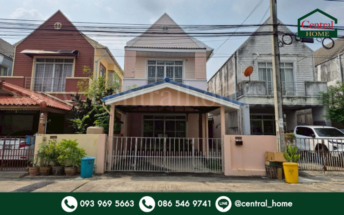 Single house, Monthon 4, Soi Kaeo In, cheap price, near Central Westgate.
