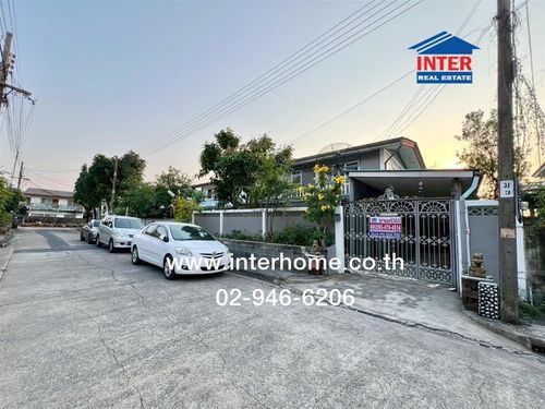 บ้านเดี่ยว 2 ชั้น 50 ตร.ว. หมู่บ้านสหกรณ์ เคหะสถาน 4 ซอยเสรีไทย57 แยก77/1 ถนนเสรีไทย ถนนลาดพร้าว เขตบึงกุ่ม กรุงเทพมหานคร