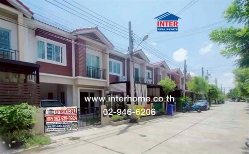 ทาวน์เฮ้าส์ 2 ชั้น 20.2 ตร.ว. หมู่บ้านพิศาล สุวรรณภูมิ (ถนนศรีวารีน้อย) ใกล้วัดศรีวารีน้อย ถนนทางคู่ขนานบางนา-ตราด ถนนวัดศรีวารีน้อย บางเสาธง สมุทรปราการ