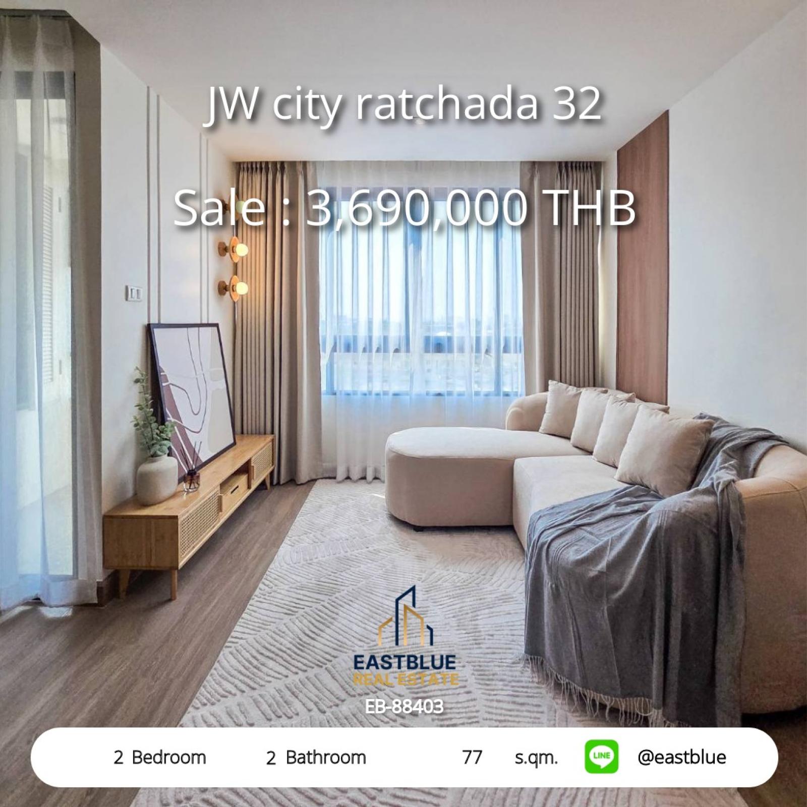 Luxury condo 2 bedrooms 77 sq.m. in the heart of Ratchada for only 3.69 million.
Close to BTS/MRT with complete amenities! 0642748883 Luxury condo 2 bedrooms 77 sq.m. in the heart of Ratchada for only 3.69 million.
Close to BTS/MRT with complete amenities! 0642748883