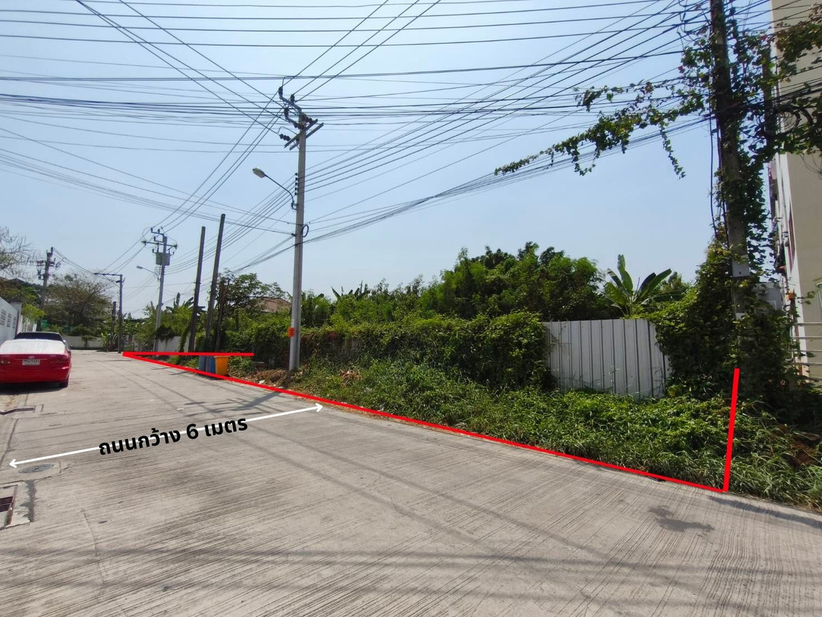 ที่ดิน ประชาอุทิศ 75 แยก 10 ทุ่งครุ 1 ไร่กว่า สุขสวัสดิ์ แปลงสวย ถมแล้ว ห่างปากซอยย่อย 50 ม.  – รูปที่ 2