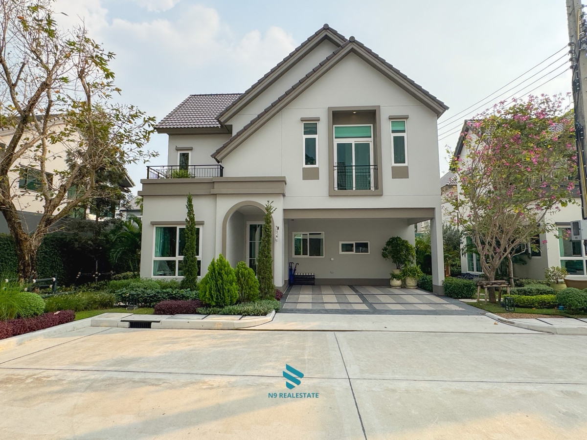 (Big discount) Saransiri Chatuchot, detached house next to Chatuchot Expressway, Sukhaphiban 5, Watcharaphon.