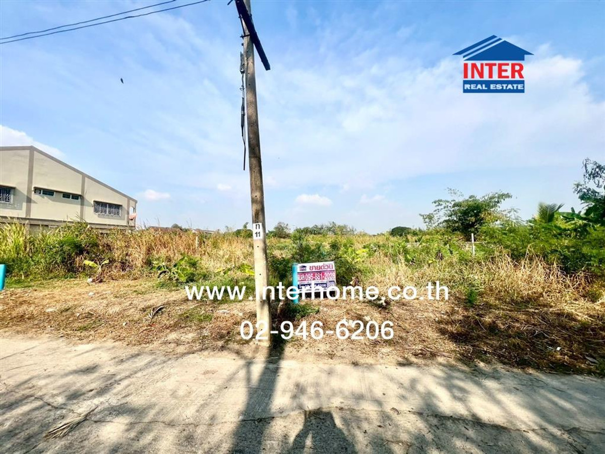 Empty land 83.5 sq m. Land, Soi Muang Thong Village 1 Soi Punnawithi 35 Soi Sukhumvit 101, Sukhumvit Road, Udomsuk Road, Phra Khanong District, Bangkok – รูปที่ 3