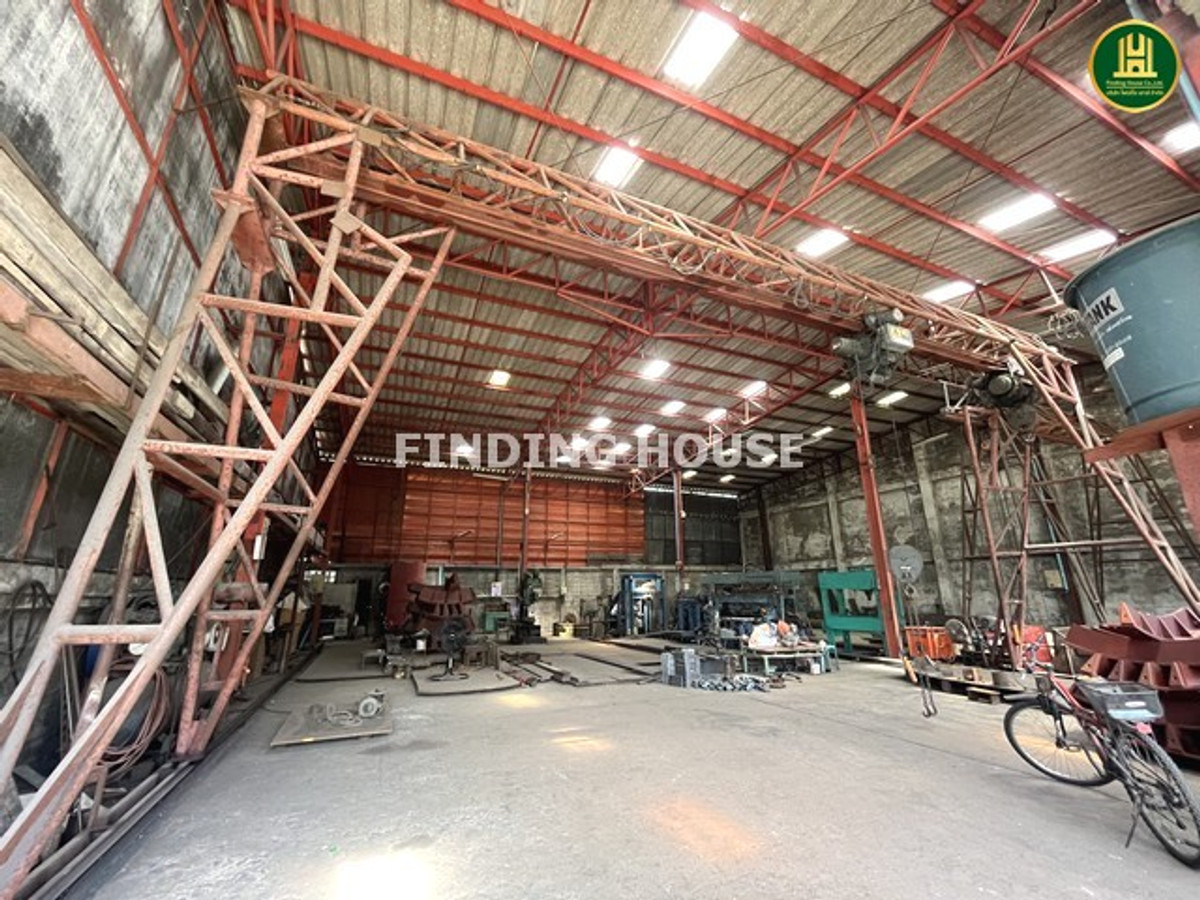 Factory for sale, complete lathe shop, 121 wa, Map Ta Phut Soi 10, Rayong, with a large set of machinery. Big cars can enter. Near the main road, only 150 meters. – รูปที่ 2