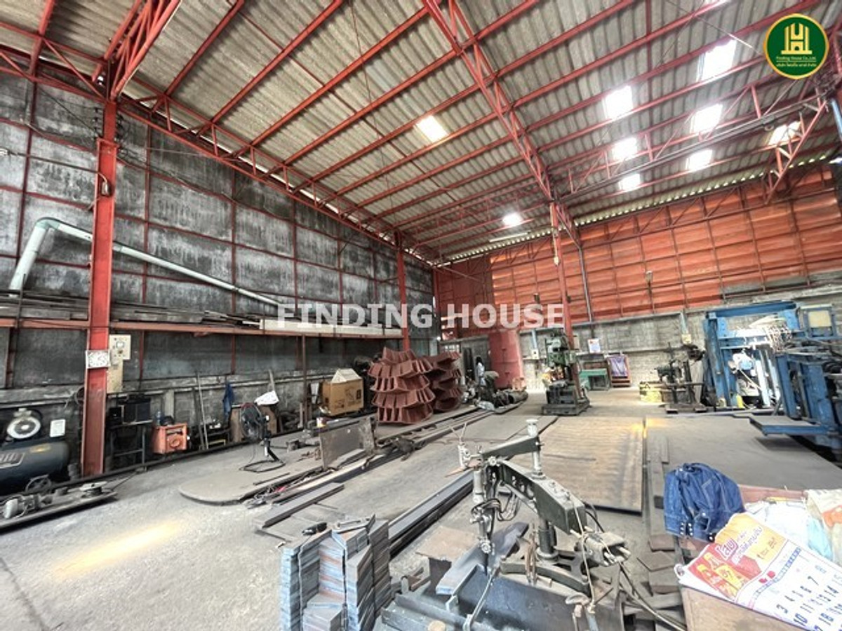Factory for sale, complete lathe shop, 121 wa, Map Ta Phut Soi 10, Rayong, with a large set of machinery. Big cars can enter. Near the main road, only 150 meters. – รูปที่ 4