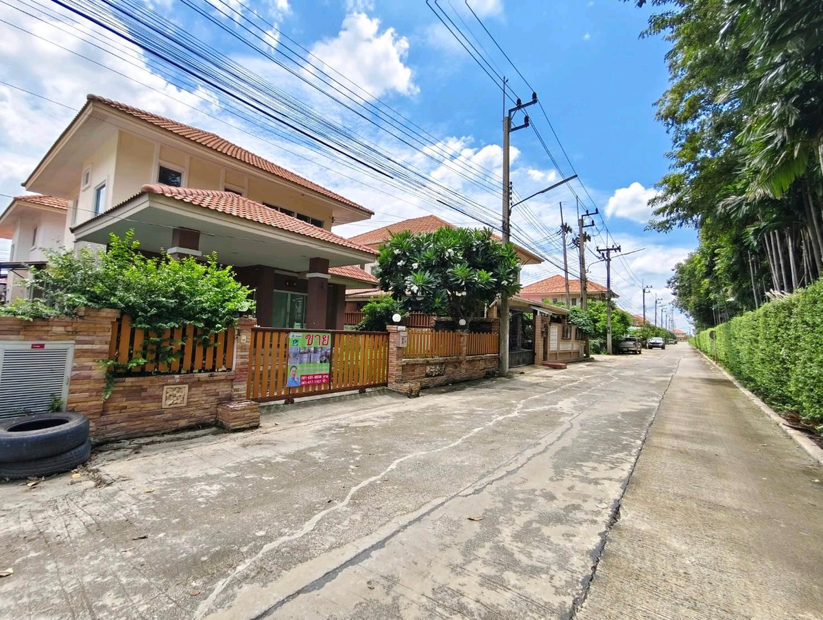 ม.อนันดา รังสิตคลอง3 Ananda Rangsit klong3 บรรยากาศดี“หน้าบ้านไม่ชนกับใคร“พร้อมอยู่ – รูปที่ 2