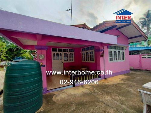 Single house, 1 floor, 96 sq m. Single house near Thang Sai Temple. Prachuap Khiri Khan Rural Highway No. 1029 Phetkasem Road, Bang Saphan Noi, Prachuap Khiri Khan