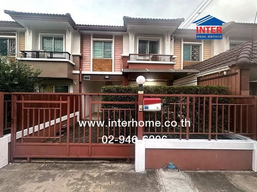 ทาวน์เฮ้าส์ 2 ชั้น 20.8 ตร.ว. หมู่บ้านพฤกษา ทาวน์ ถนนราชพฤกษ์ ถนนบางศรีเมือง เมืองนนทบุรี นนทบุรี