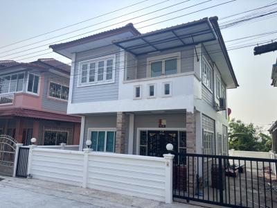 For Sale House , Baan Penporn 2 , wide frontage , newly renovated , Thung Khu , Thung Khu , Bangkok , CX-145032