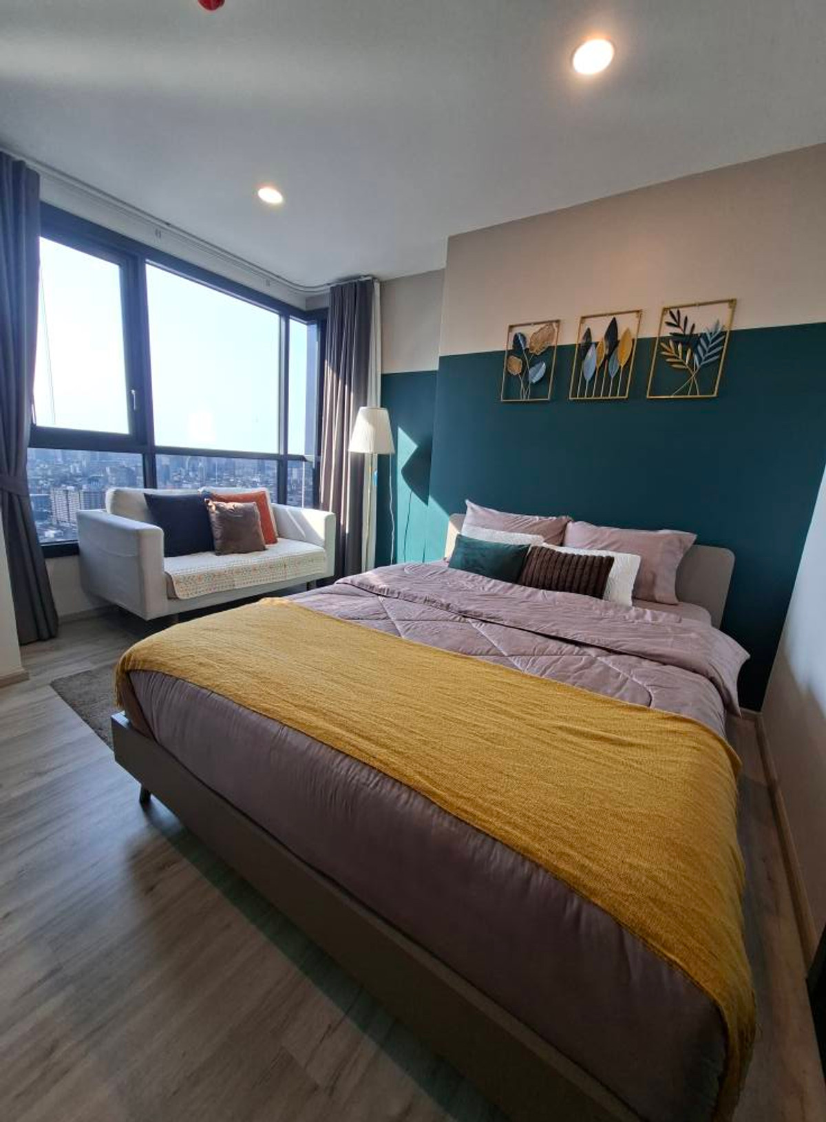 For Rent: XT Huai Khwang, 1 bedroom, 1 bathroom, beautiful room, fully furnished. Ready to move in