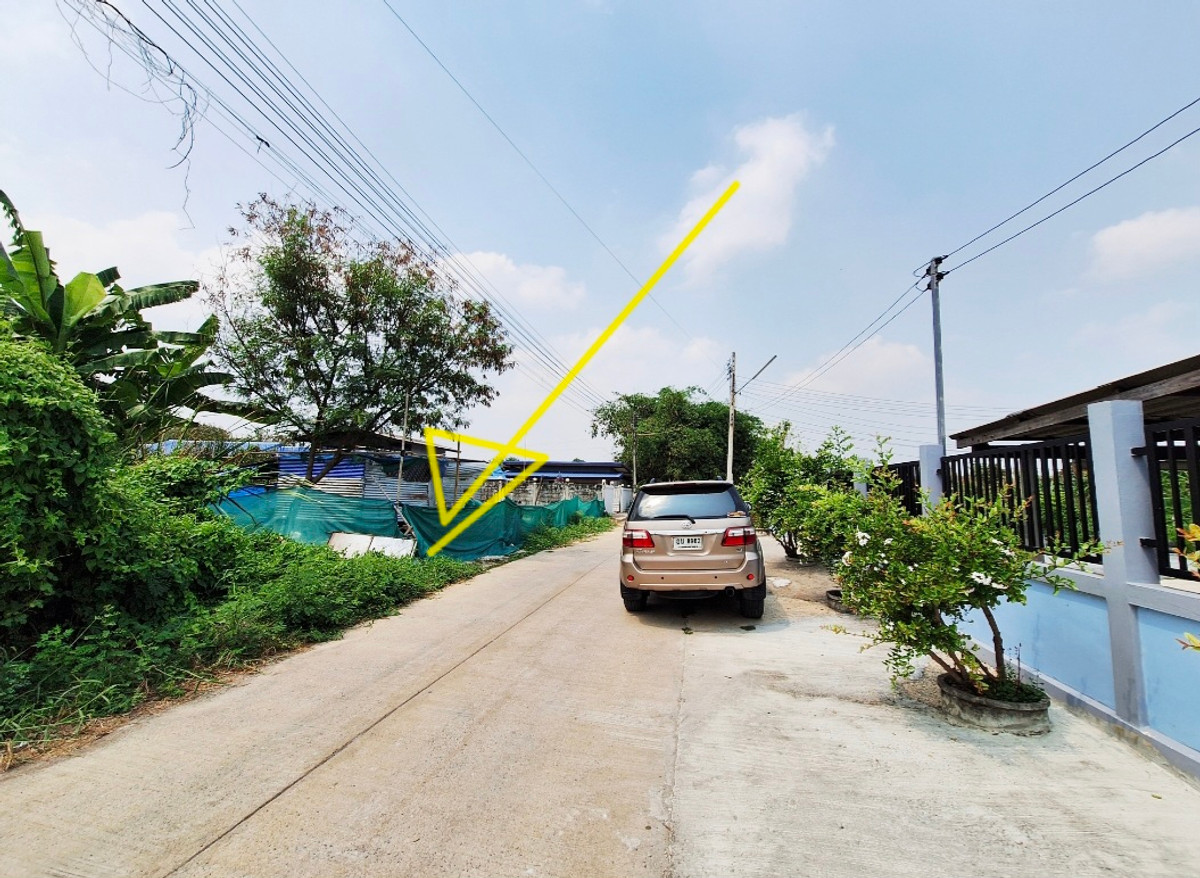 🏡 Land, 2-sided road, Nakhon Pathom, Nakhon Chai Si, Soi Suwan, good location, convenient travel. – รูปที่ 2
