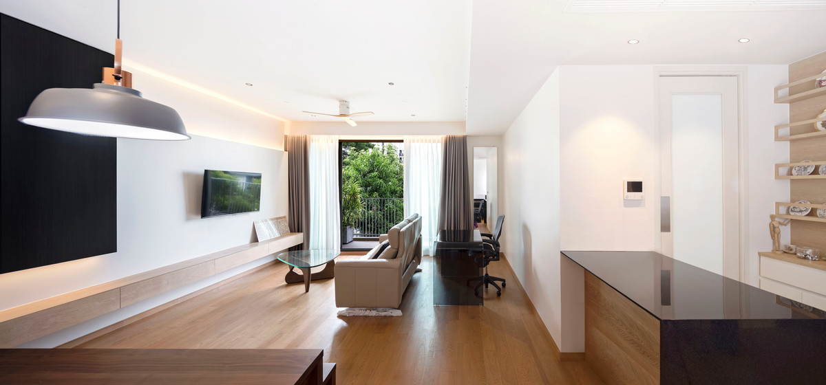 คอนโด lowrise 2 ห้องนอน 131ตรม ตกแต่งพร้อมอยู่สไตล์ minimal muji  – รูปที่ 2
