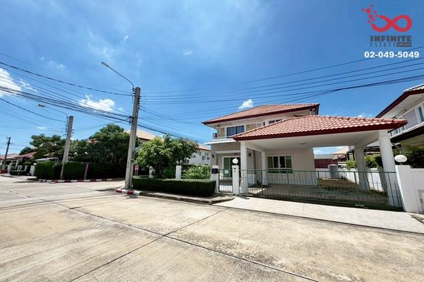 2-storey detached house for sale, 57 sq m, Chuan Chuen City Prime Park Watcharapol-Ramintra 65, near the Pink Line BTS.