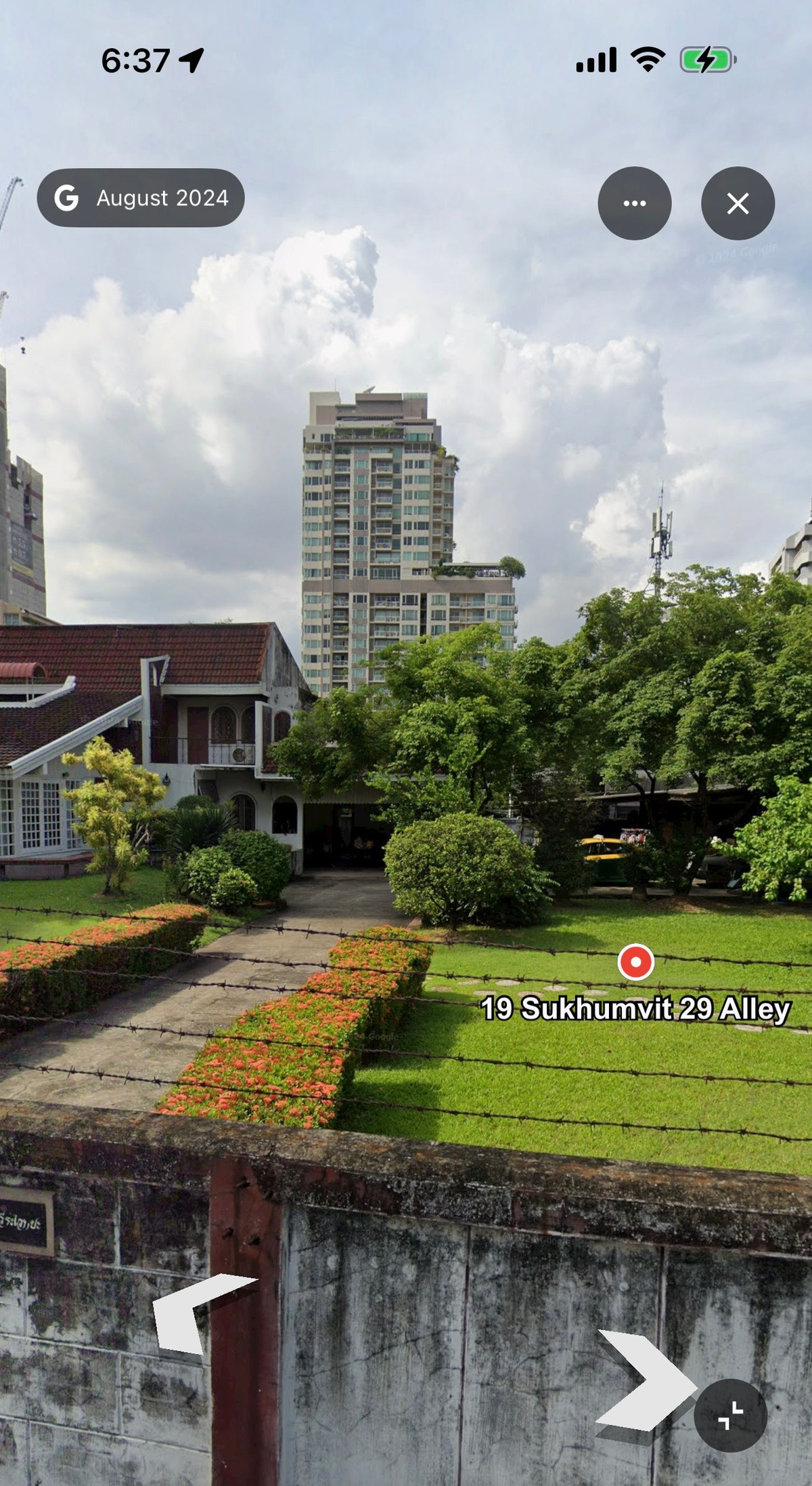Land for sell Sukhumvit 31: 346 sqwah corner land 259,500,000 negotiable Am: 0656199198