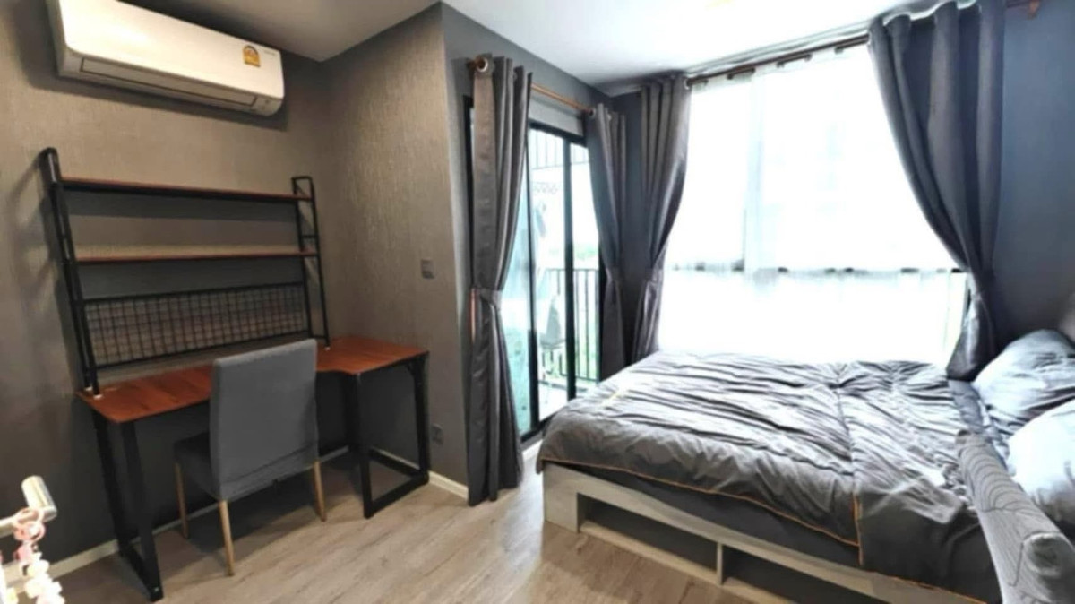 Condo for rent Atmoz Tropicana Bangna (Atmoz Tropicana Bangna) Room size: 28 sq m Floor: 6 Building/Building: E ​​Price: 11,000 baht Nearby places: Yellow Line MRT.