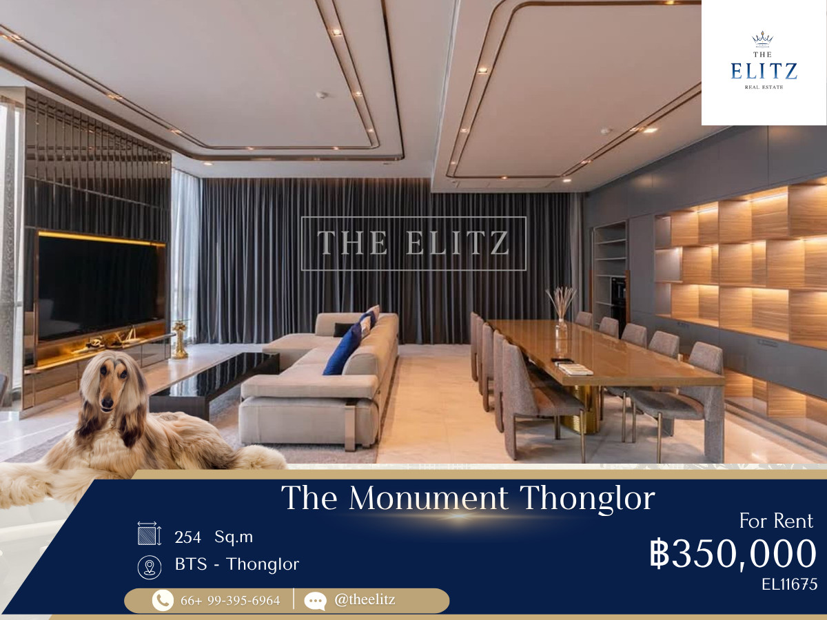 ✨ Redefining luxury penthouse living in the heart of Thonglor... where you and your beloved pets enjoy a high-end lifestyle together ✨ ✨ Redefining luxury penthouse living in the heart of Thonglor... where you and your beloved pets enjoy a high-end lifestyle together ✨