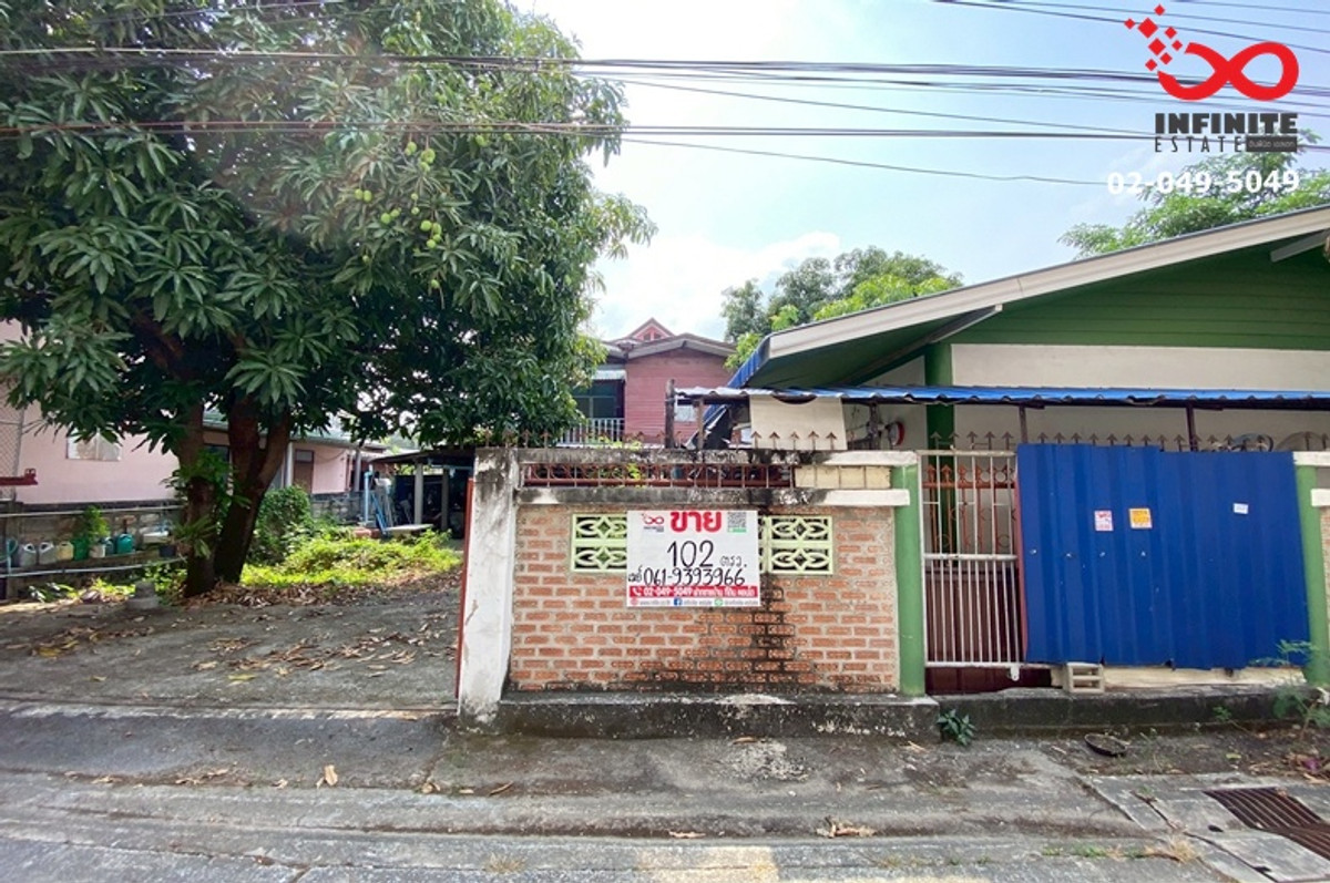 2-story detached house for sale, 100 sq m., Hathairat 7, Suwinthawong, Minburi, near the Pink Line BTS.