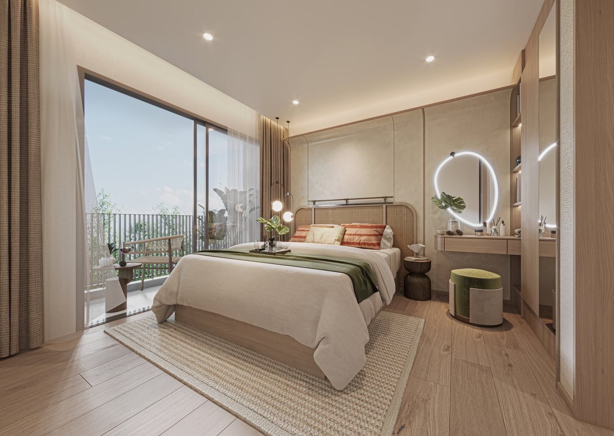 🔥🏬ขายดาวน์🏬🔥ชั้นสูง..วิวสระ+สวน🌳 So Origin Pattaya 🌊 .. 1bed 26.6 sq.m. ราคา Presale 💸 “A711” – รูปที่ 3