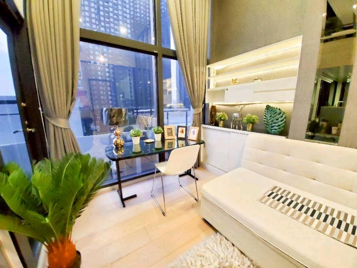 ✨  ใกล้ MRT เพชรบุรี ห้องแต่งสวยหรู สไตล์โรงแรม 5 ดาว บรรยากาศโรแมนติก วิวสวนมักกะสัน โล่งสบายตา ✨ยินดีรับชาวต่างชาติ – รูปที่ 4
