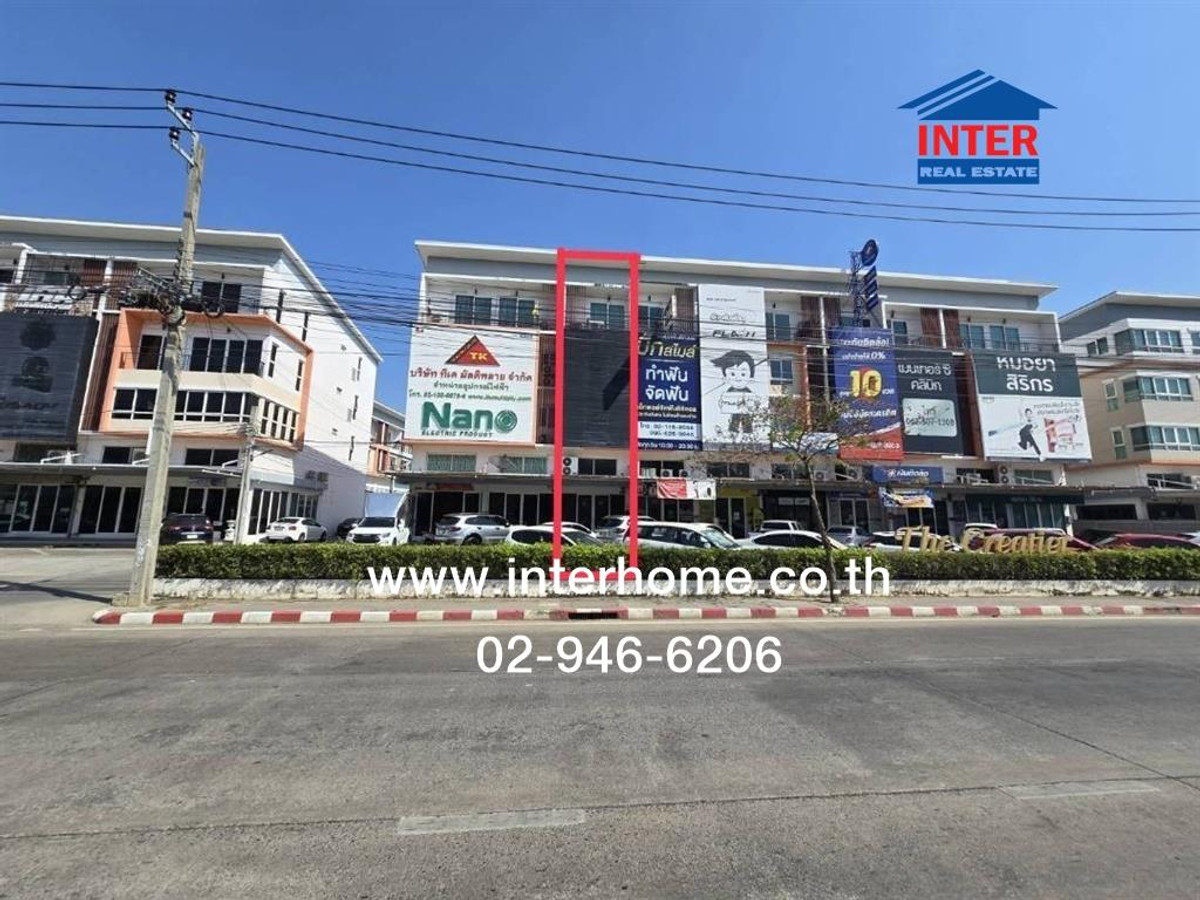 อาคารพาณิชย์ 4.5 ชั้น 24 ตร.ว. หมู่บ้านเดอะครีเอเทียร์ ซอยสุไลมาน ถนนพระยาสุเรนทร์ ถนนปัญญาอินทรา ถนนรามอินทรา เขตคลองสามวา กรุงเทพมหานคร อาคารพาณิชย์ 4.5 ชั้น 24 ตร.ว. หมู่บ้านเดอะครีเอเทียร์ ซอยสุไลมาน ถนนพระยาสุเรนทร์ ถนนปัญญาอินทรา ถนนรามอินทรา เขตคลองสามวา กรุงเทพมหานคร