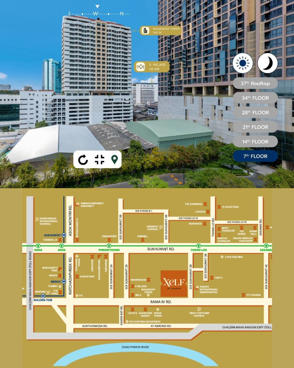 พิเศษรอบ VIP 50 คนแรก💥 𝗫𝗘𝗟𝗙 𝗯𝘆 𝗦𝗮𝗻𝘀𝗶𝗿𝗶 1 BEDROOM 29.75 sq.m. เพียง 3 นาที 🚝 BTS ทองหล่อ ขายด่วน ลดราคาเพียง 3 ล้านบาท โทร 0845546165 – รูปที่ 4