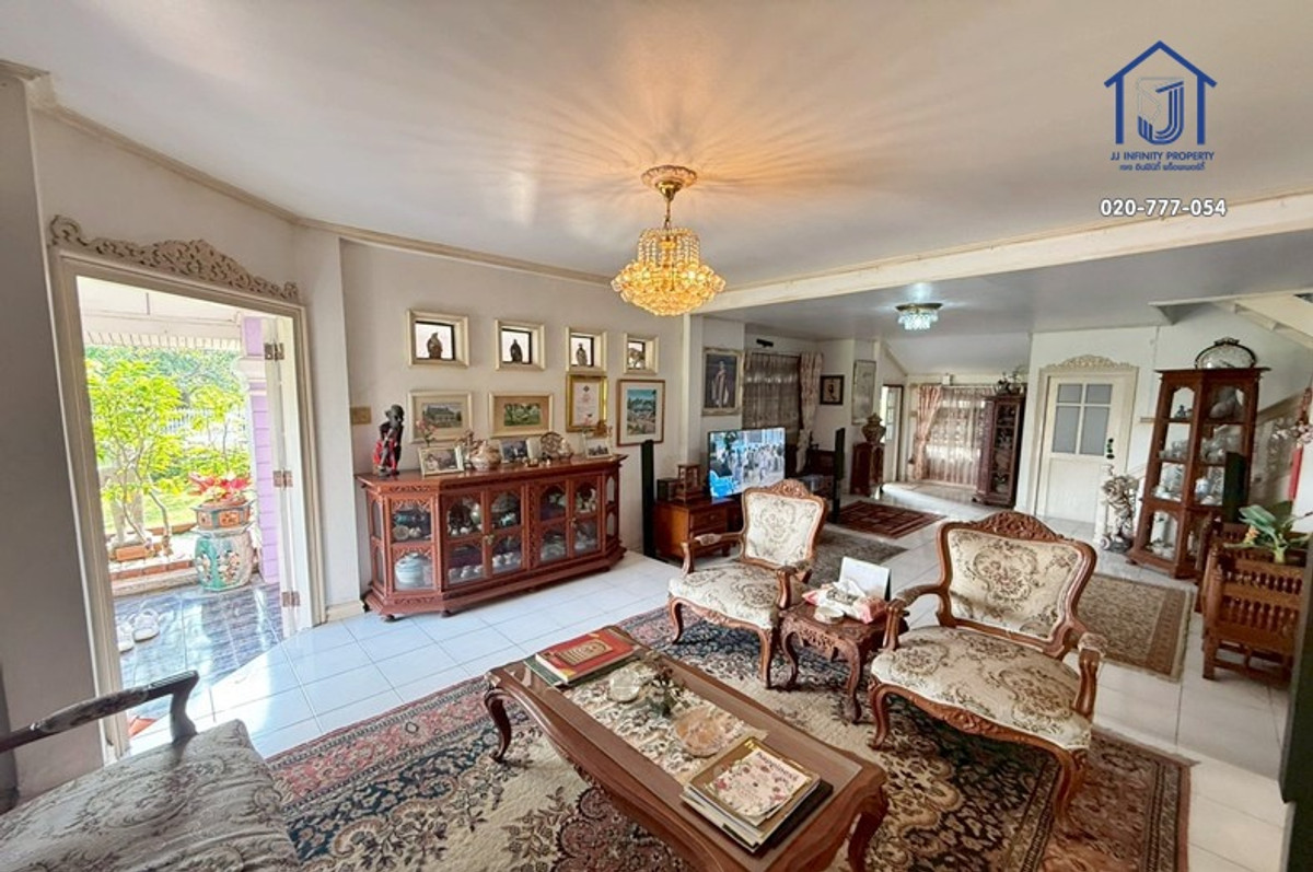 2-storey detached house for sale, Ek Buri Village, Ramindra Road 103/2, corner house, near the Pink Line MRT. – รูปที่ 3