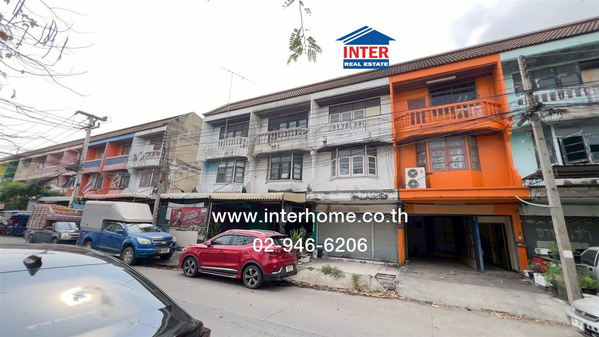 Commercial building, 3 floors, 19.8 sq m. Commercial building, Soi Thai Thani 9, near Navanakorn Industrial Estate, Phahon Yothin Road, Khlong Luang, Pathum Thani. – รูปที่ 2