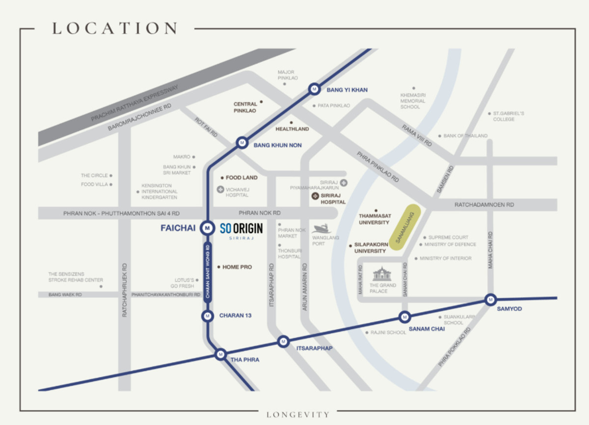 Condo down payment for sale SO Origin Siriraj, large room 61 sq m, good view, Siriraj and MRT location.