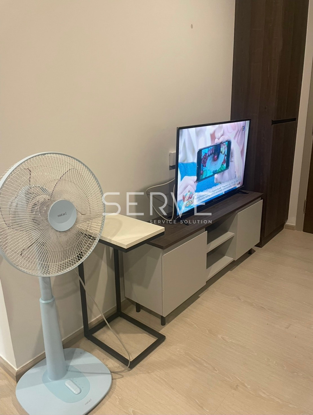 🔥8K🔥 - Studio 22.28 sq.m. Nice Room New Condo Good Location BTS Khu Khot 120 m. at Nue Cross Khu Khot Station Condo / For Rent