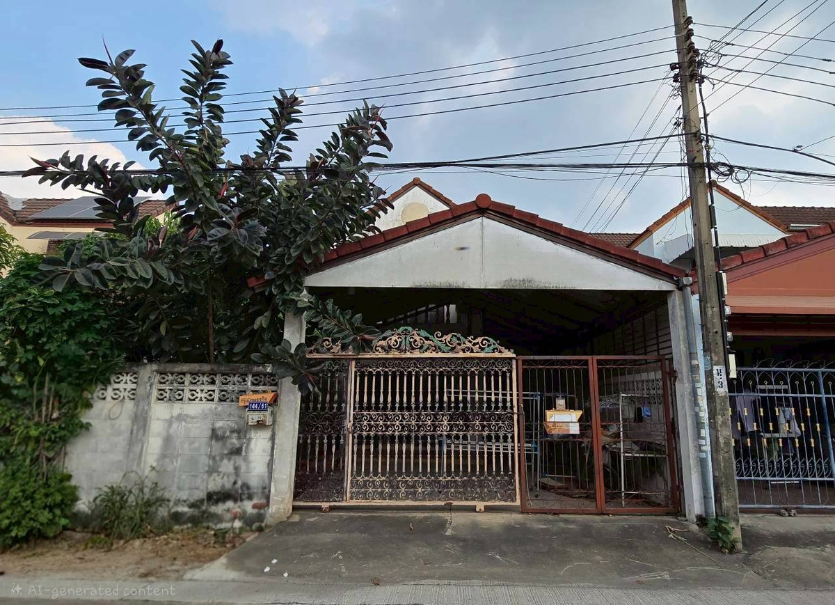 95805 - ขายด่วน บ้านแฝด หมู่บ้านพญาไทวิลเลจ ชัยพฤกษ์-ปากเกร็ด