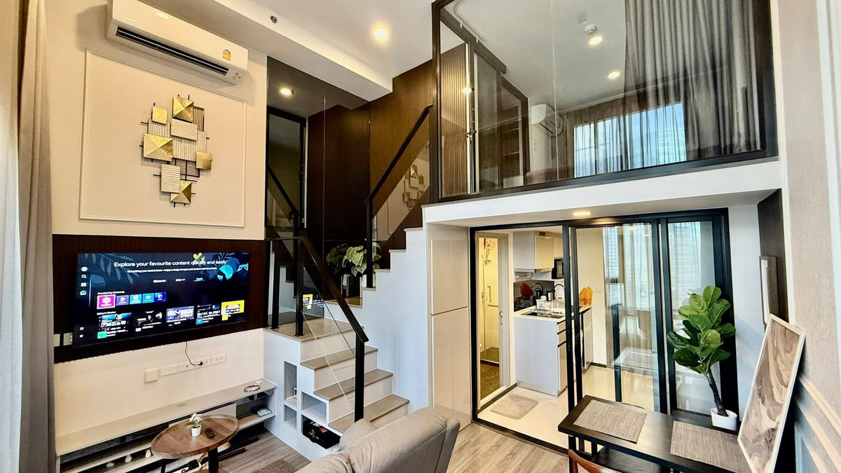 +++เช่าด่วน+++ Knightsbridge Space Ratchayothin** Duplex 1 ห้องนอน 38 ตร.ม. แต่งครบพร้อมเข้าอยู่!!! +++เช่าด่วน+++ Knightsbridge Space Ratchayothin** Duplex 1 ห้องนอน 38 ตร.ม. แต่งครบพร้อมเข้าอยู่!!!