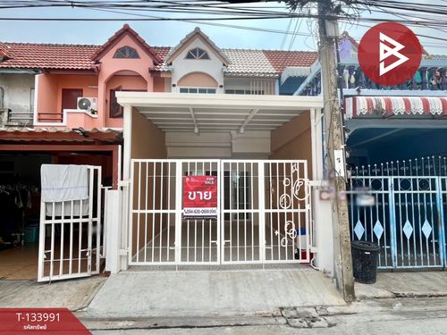 2-story townhouse for sale, Pratunam Village Phra Samut Chedi, Samut Prakan, newly renovated