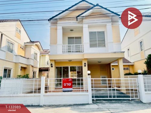 Semi-detached house for sale, Pimpaporn Village 7, Sukhumvit-Chonburi.