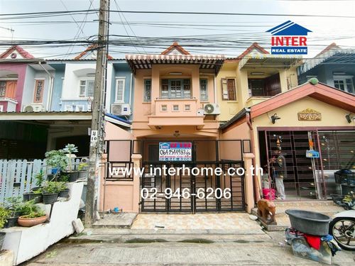Townhouse, 2 floors, 16 sq m, K.C. Village, Ramintra 1. Soi Hathairat 39 Hathairat Road, Ramindra Road, Minburi District, Bangkok