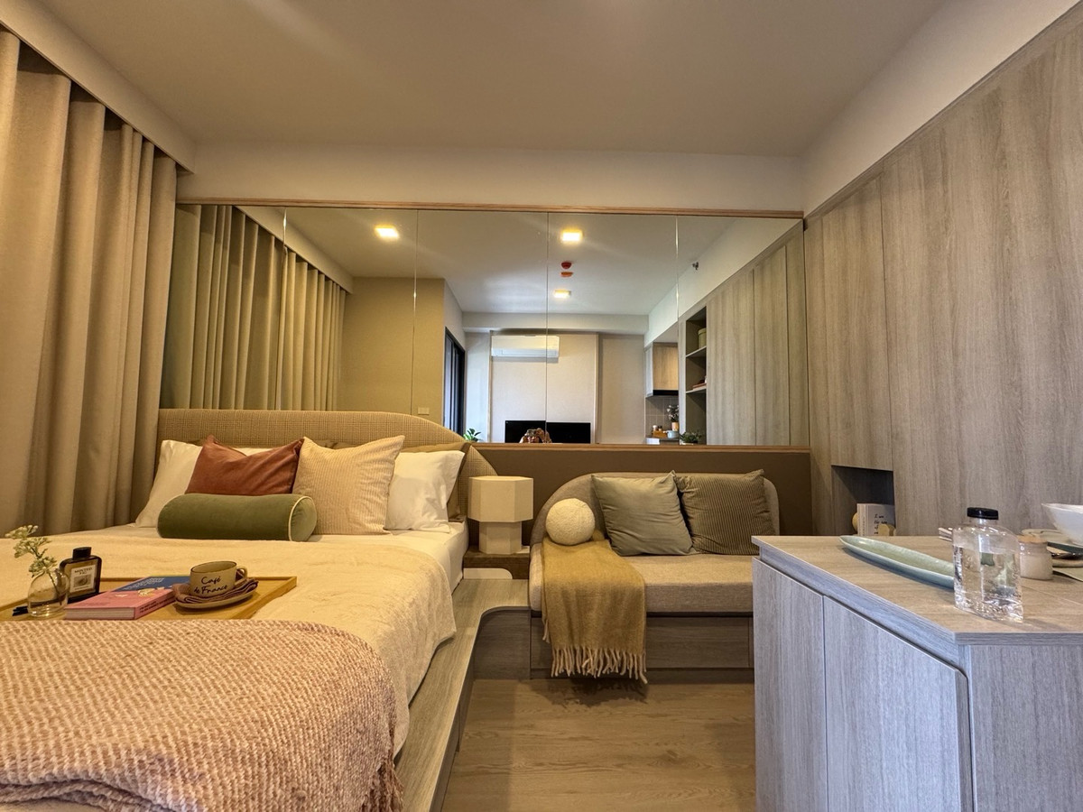 New condo, close to the BTS, just one step away at COBE Kaset–Sripatum. 🌿✨Potential location next to BTS Bang Bua 0