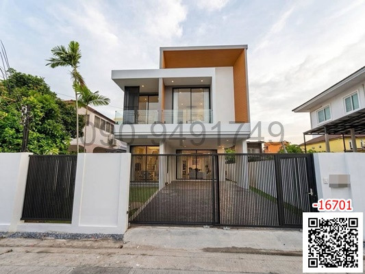 Single house for sale, Porntawee Village, Sukhumvit 101, Soi Punnawithi 49, near BTS Punnawithi.