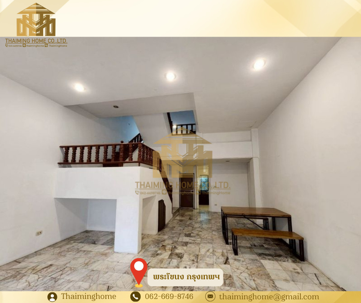 3-Story Townhouse for Rent, 39 sq.wa., Phra Khanong, Bangkok (Property Code TT06-0526) – รูปที่ 2