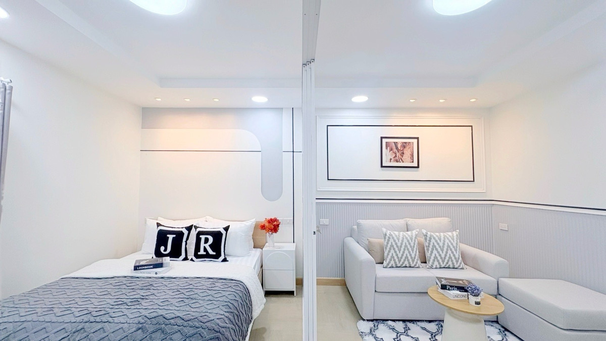 🌟คุ้มมาก จัดเฟอร์ให้ล้นๆ 🌟 <<Happy Condo รัชดา18>> ยืน 1 ในย่านรัชดา ใกล้ MRTสุทธิสาร,เซ็นทรัลพระราม9,ฟอร์จูน สายช้อปต้องเลิฟ สายลงทุนต้องมี เฟอร์ครบ ลากกระเป๋าเข้าอยู่ได้เลย – รูปที่ 4