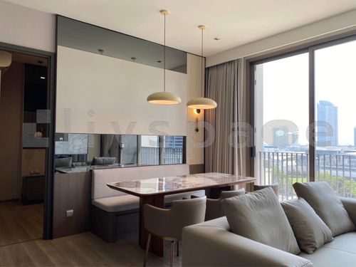 ▚ LG190ツ ให้เช่า: Rhythm Charoenkrung Pavillion 3BR 136ตรม. 130K🏙️✨ ห้องพึ่งว่างแต่งสวย วิวแม่น้ำ มีห้องเมด ตึกใหม่ห้องหายาก!